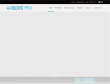 Tablet Screenshot of koldingtand.dk